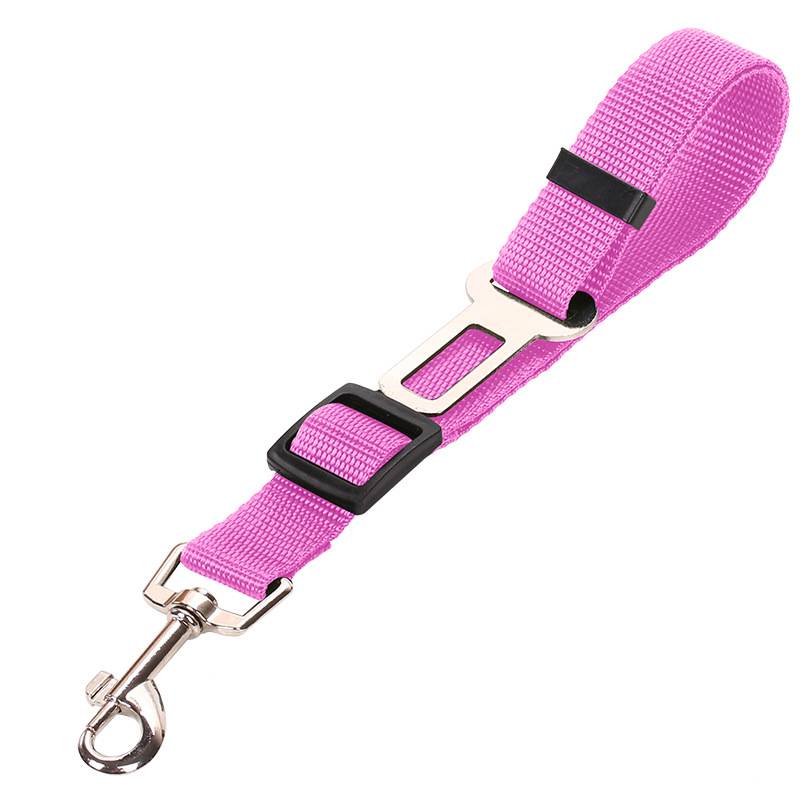 Wholesale Custom Adjustable Dog Seat Belt Comfortable Pet Car Seat Belt For Dog Leash